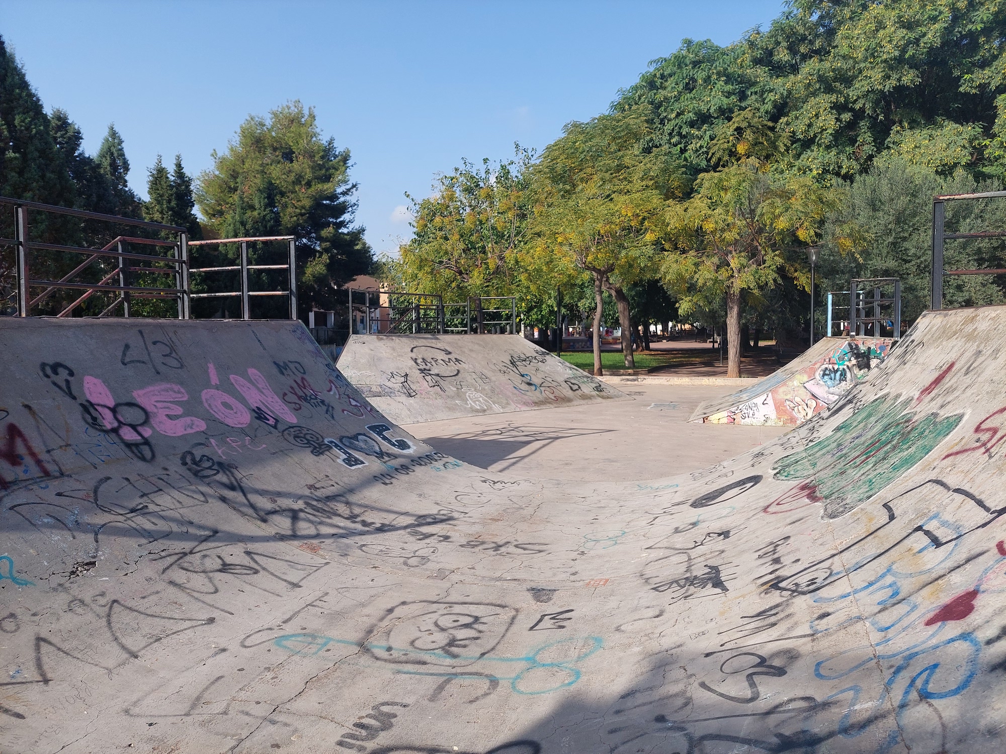 Plaza parque skatepark